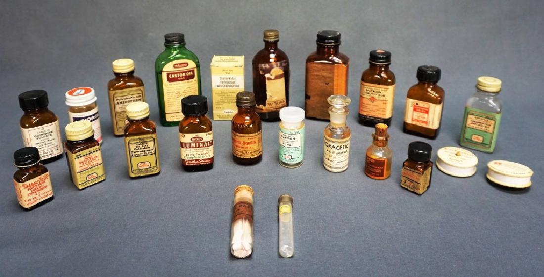 (24) ASSORTED VINTAGE MEDICINE BOTTLES (1 of 9)