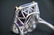 14K GOLD AMYTHEST AND DIAMOND COCKTAIL RING - 10