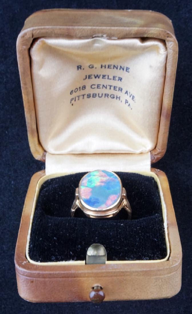14K GOLD AND OPAL RING (1 of 7)