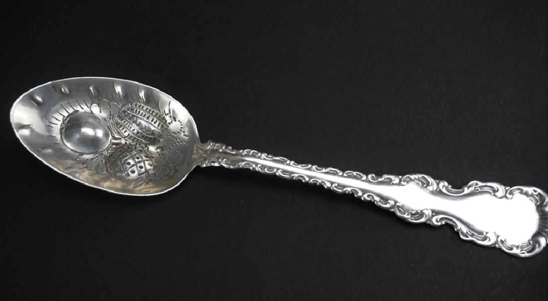 WHITING LOUIS XV STERLING SILVER FRUIT SPOON (1 of 10)