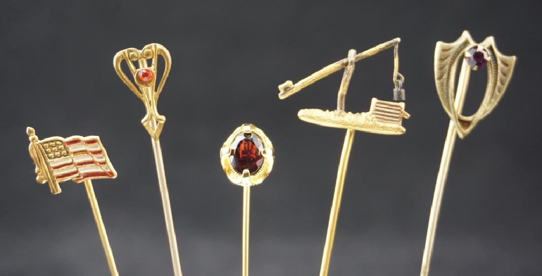 (5) ASSORTED STICK PINS (1 of 5)