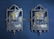 PAIR VINTAGE SPANISH REVIVAL BRASS LIGHTING SHADES