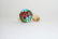10K GOLD MULTI-COLORED CLUSTER RING