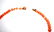 ANTIQUE CORAL BEAD & 14K GOLD NECKLACE - 3