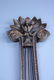 PAIR OF ANTIQUE BRONZE WALL SCONCES - 3