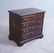 VINTAGE MAHOGANY 4-DRAWER LOW CHEST