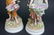 2pcs ANDREA BY SADEK A BOY & A GIRL WITH FLOWERS - 2