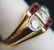 14K GOLD DIAMOND & RUBY MEN'S RING - 4