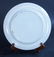 ANTIQUE FLOW BLUE CABINET PLATE - 4