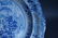 ANTIQUE BLUE STONEWARE GRECIAN SCENERY PLATES - 4