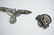 (2) WWII GERMAN REPRODUCTION WAFFEN-SS HAT PINS - 3
