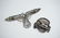(2) WWII GERMAN REPRODUCTION WAFFEN-SS HAT PINS - 4