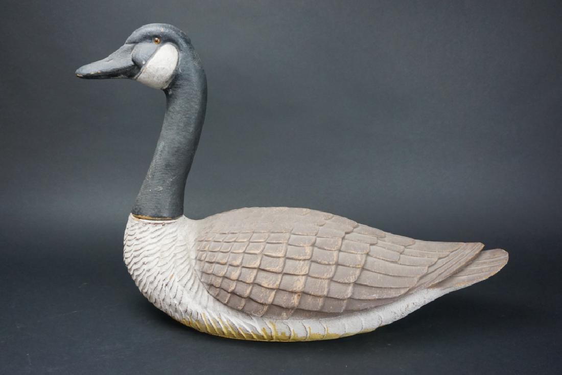VINTAGE PAPER MACHE GOOSE DECOY
