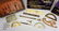 PAIR ANTIQUE DRAFTING SETS - 5