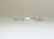 14K WHITE GOLD & DIAMOND TENNIS BRACELET
