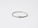 14K WHITE GOLD & DIAMOND TENNIS BRACELET - 4