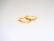 PAIR OF 14K YELLOW GOLD & DIAMOND HOOP EARRINGS