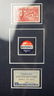 (4) FRAMED STAMP DISPLAYS - 5