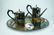 5pc LUNT SILVER PLATE DRINK SERVICE - 2