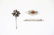 (3) ASSORTED STERLING SILVER PINS