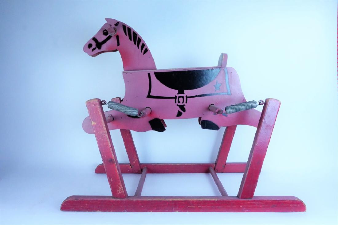 Wonder Products Rocking Horse Vintage Wonder Horse Spring Rocking
