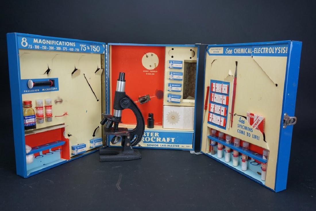 PORTER MICROCRAFT MICROSCOPE SENIOR LAB-MASTER (1 of 4)