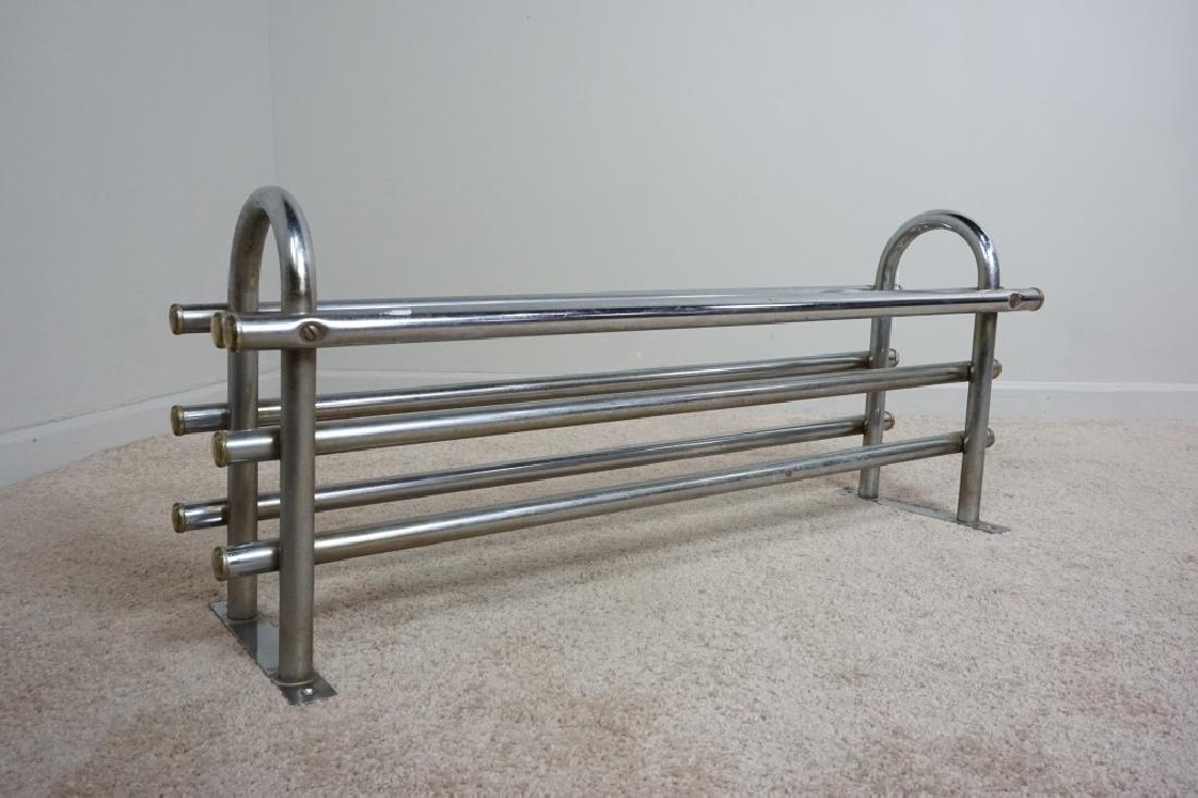 BARBAR SHOP CHROME COAT & HAT RACK (1 of 2)