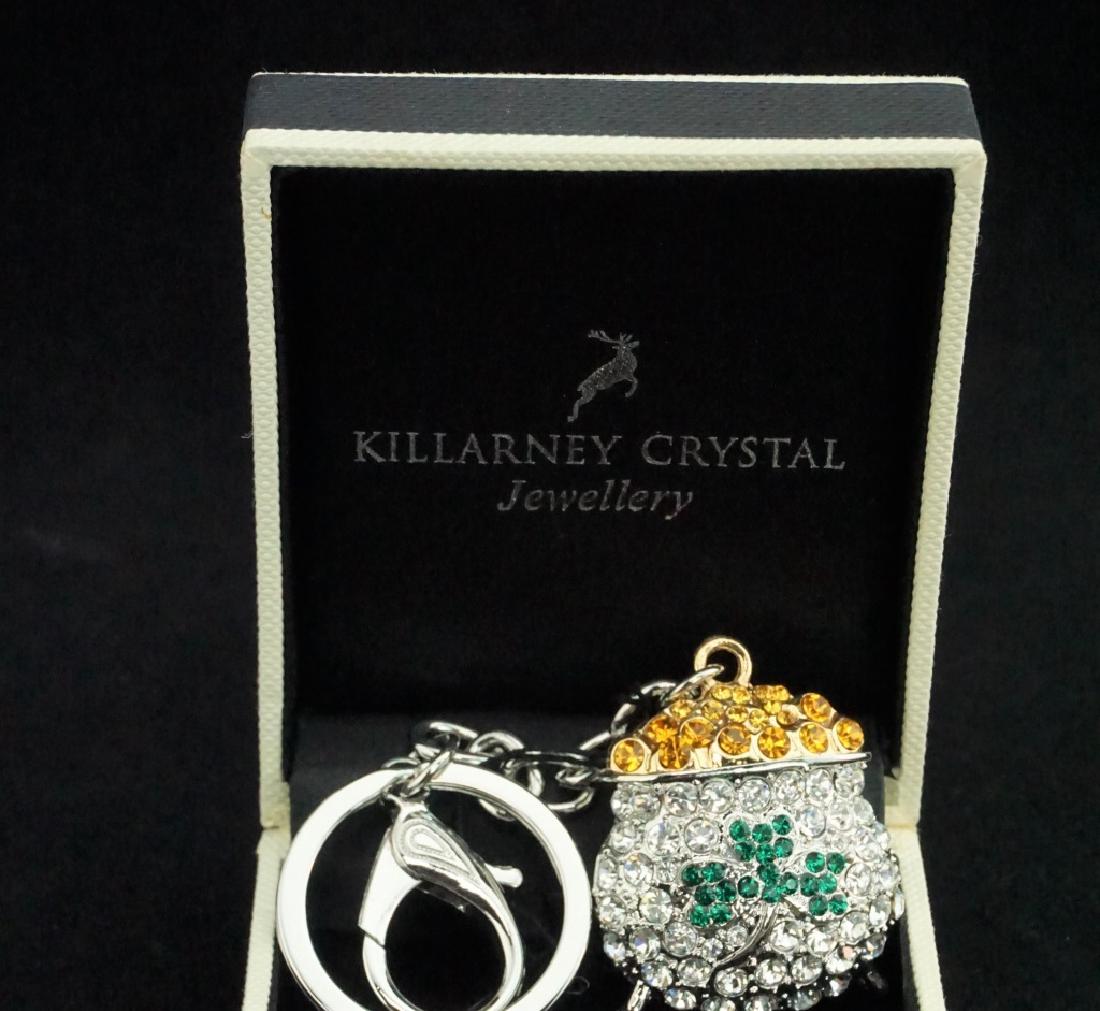 KILLARNEY CRYSTAL POT OF GOLD CHARM (1 of 3)