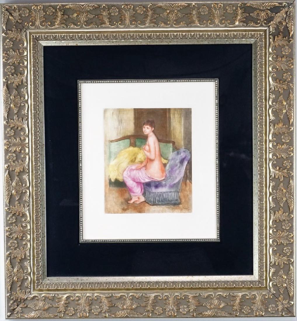 PIERRE-AUGUSTE RENOIR (FRENCH, 1841-1919) ETCHING (1 of 4)