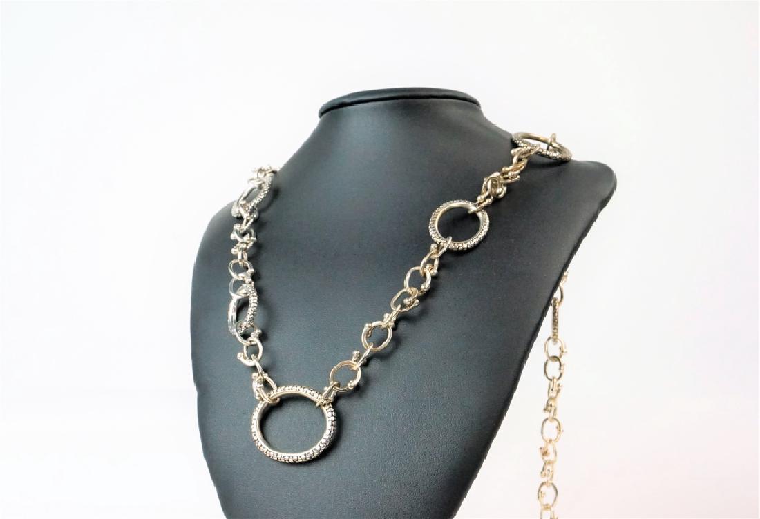 MICHAEL DAWKINS  STERLING NECKLACE (1 of 3)