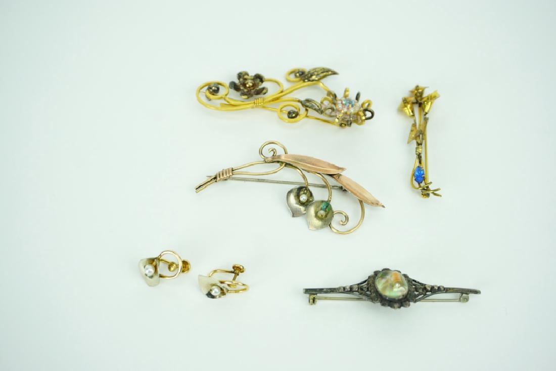 5pcs ASSORTED STERLING SILVER JEWELRY (1 of 4)