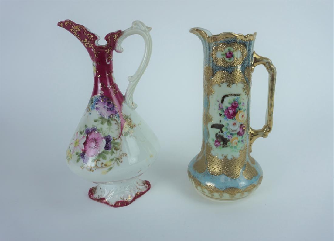2pcs ANTIQUE POTTERY PITCHERS (1 of 9)