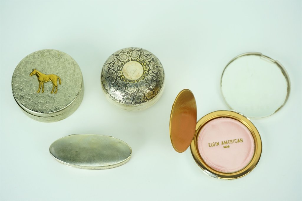 (4) SILVER DRESSER BOXES (1 of 9)