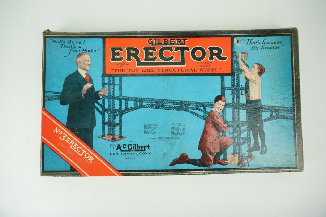 ANTIQUE GILBERT No 3 ERECTOR SET (1 of 4)