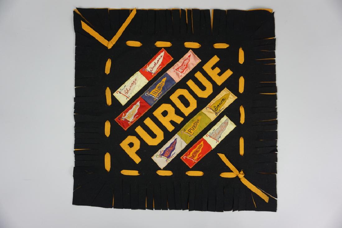 HAND MADE PURDUE PILLOW COVER (1 of 7)