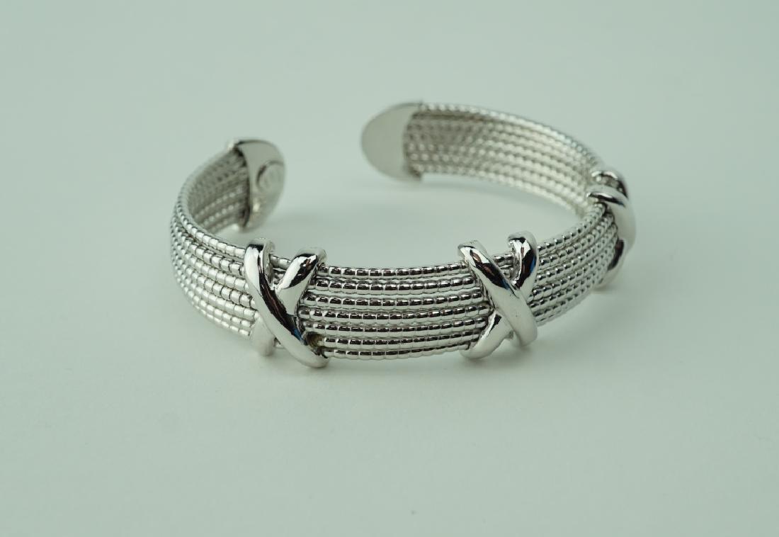 ROBERTO COIN STERLING 7-STRAND CUFF BRACELET (1 of 4)