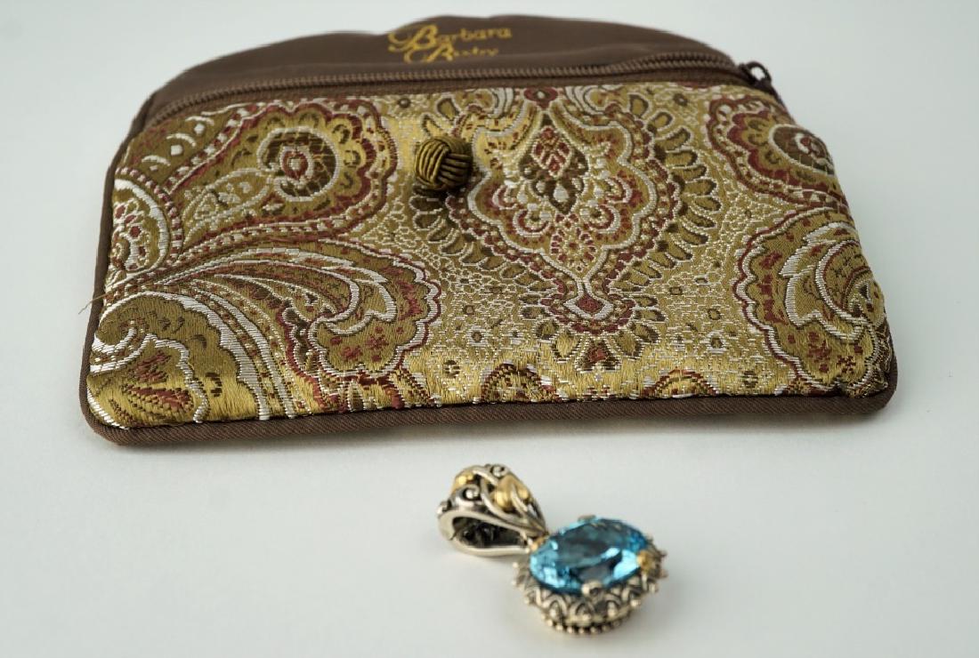 BARBARA BIXBY STERLING & 18K GOLD PENDANT/ENHANCER (1 of 4)