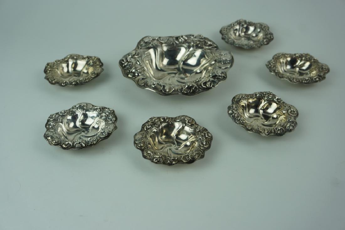 7pc STERLING SILVER NUT/BERRY SERVICE (1 of 5)