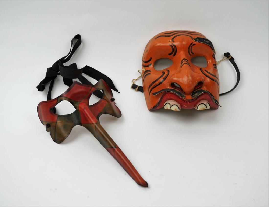 (2) ASSORTED VINTAGE MASKS (1 of 2)