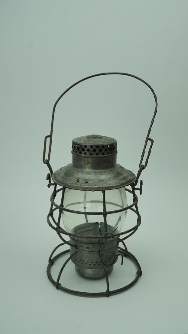 ANTIQUE ADLAKE PENNSYLVANIA LINES RAILROAD LANTERN (1 of 5)
