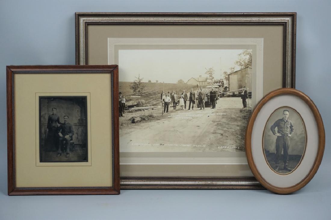 (3) ASSORTED VINTAGE & ANTIQUE FRAMED IMAGES (1 of 6)