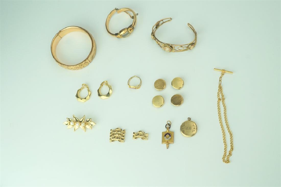 ASSORTED GOLD FILLED JEWELRY (1 of 8)
