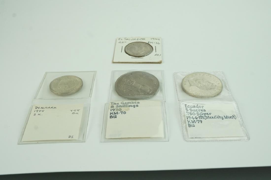 (4) ASSORTED FOREIGN COINS (1 of 8)