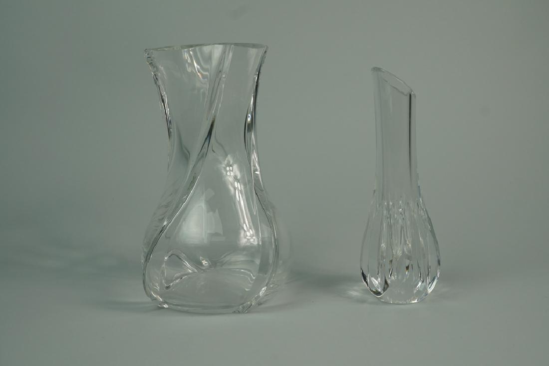 (2) BACCARAT CRYSTAL VASES (1 of 8)