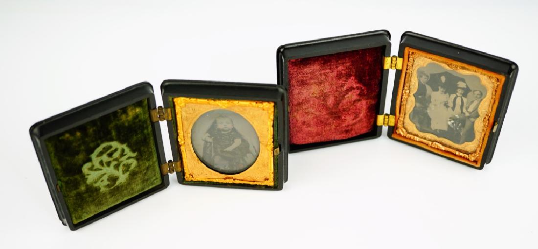 (2) ANTIQUE TINTYPES IN UNION CASES (1 of 4)