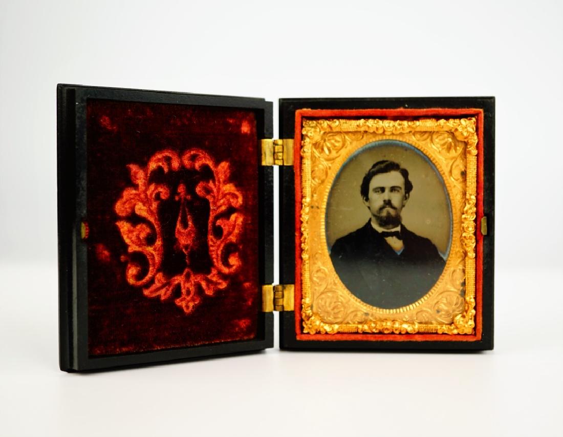 TINTYPE IN UNION CASE: PORTRAIT OF A YOUNG MAN (1 of 2)