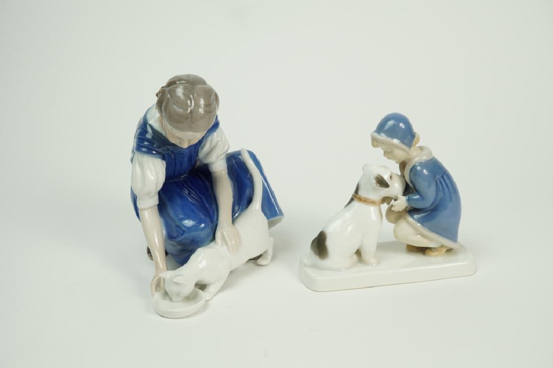 (2) BING & GRONDAHL PORCELAIN FIGURINES (1 of 8)