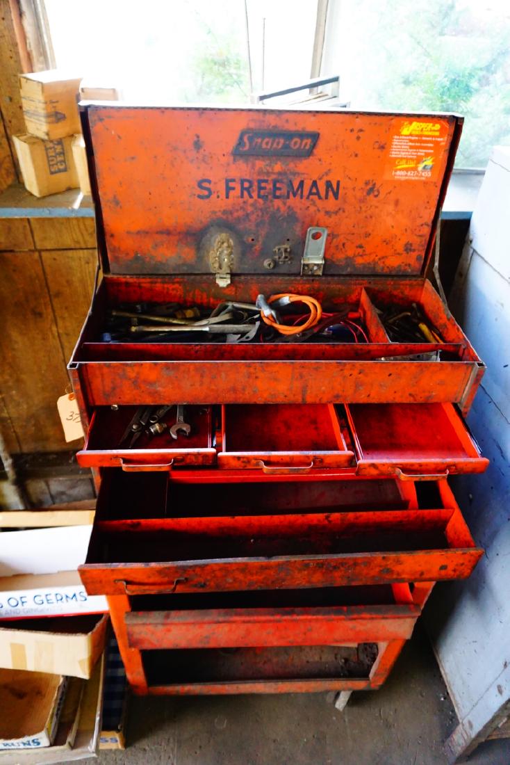 2pc SNAP-ON ROLLING TOOL CHEST: 2pc SNAP-ON ROLLING TOOL CHEST