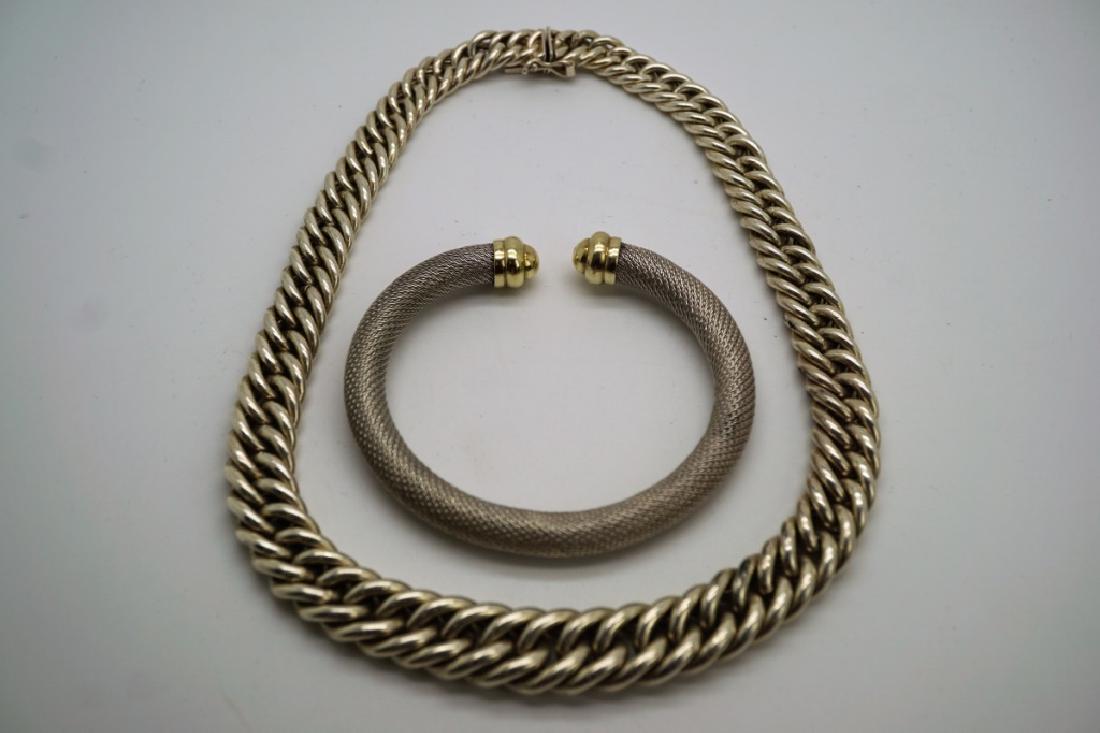 2pcs ASSORTED STERLING SILVER JEWELRY (1 of 2)