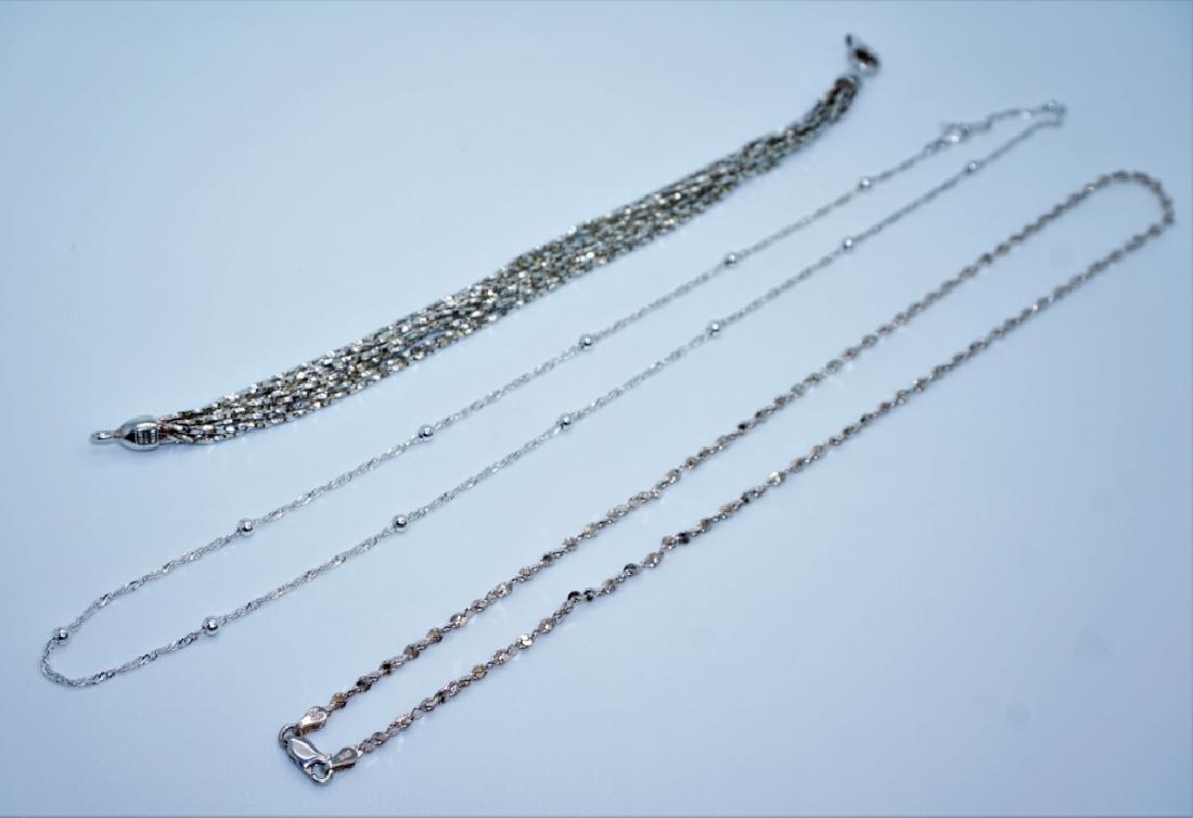 3pcs ASSORTED STERLING SILVER JEWELRY (1 of 5)